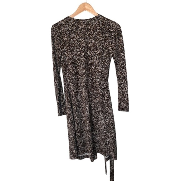 NWT Ann Taylor Animal Print Cheetah Wrap Dress - Picture 3 of 11